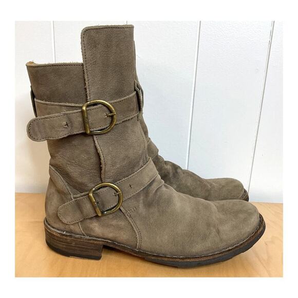 Fiorentini + Baker Eternity 713 Taupe‎ Suede Women's Boots Size 38/8 - Picture 5 of 11